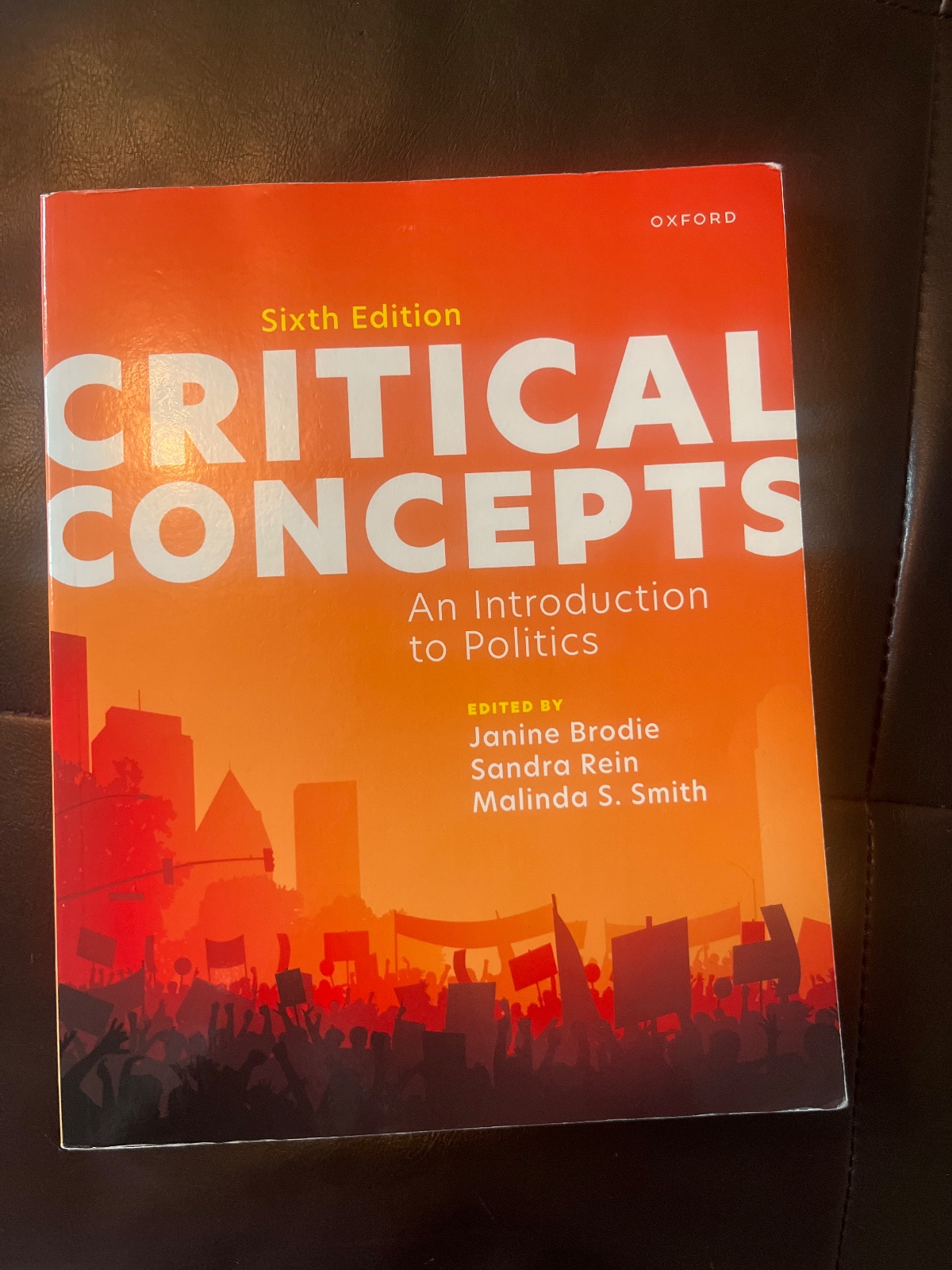 Critical Concepts An Introduction to Politics
